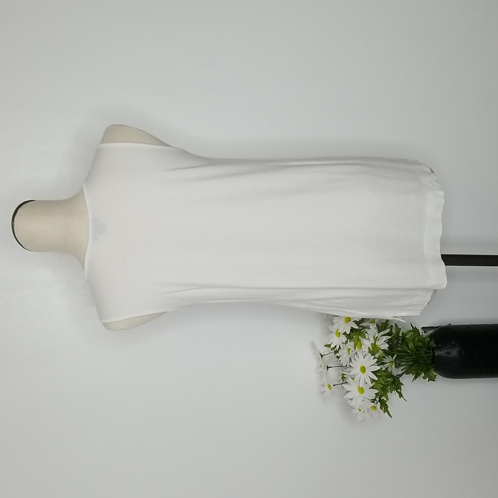 J. Jill Wearever White Tank Top Small - Picture 3 of 8